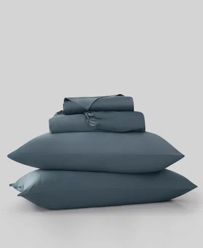 Frye 300-thread Count Rayon From Bamboo 4-pc. Sheet Set, Queen In Blue