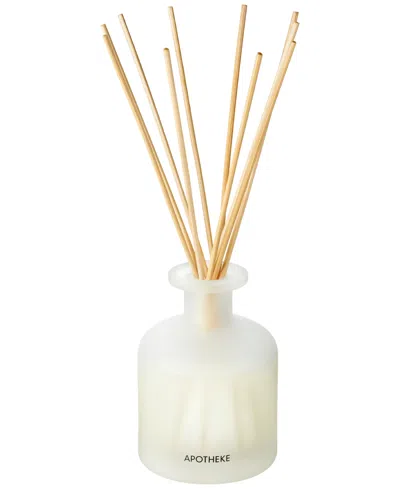 Apotheke Elderflower Sugar Reed Diffuser, 6.7 Oz. In White
