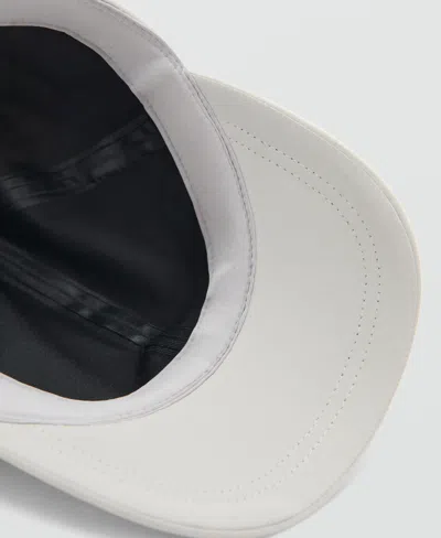 Mango Cap Performa Ice Grey In White