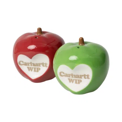 Carhartt Apple-shaped Salt And Pepper Shakers In Multi