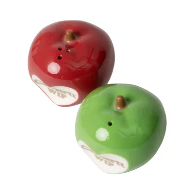 Carhartt Apple-shaped Salt And Pepper Shakers In Multi