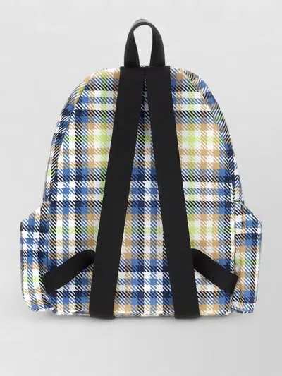 Vivienne Westwood Medium George Check-pattern Logo-patch Backpack