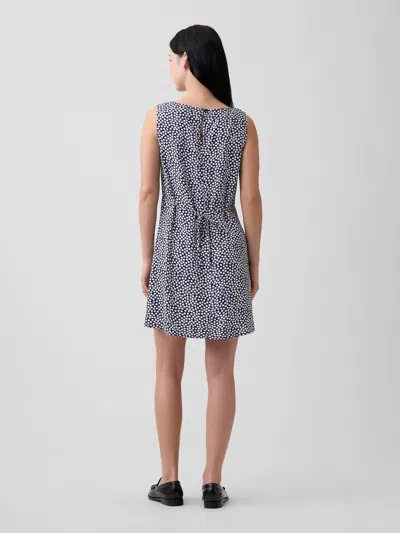 Gap Factory Print Sleeveless Mini Dress In Multi