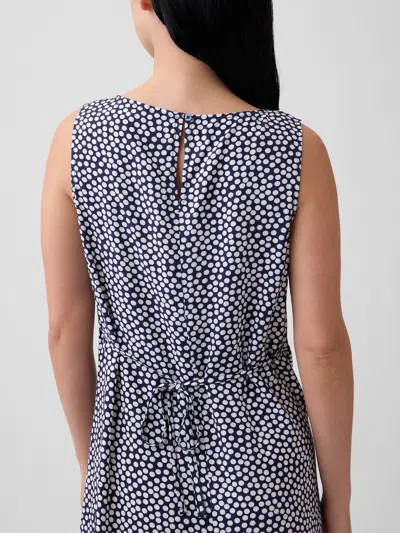 Gap Factory Print Sleeveless Mini Dress In Multi