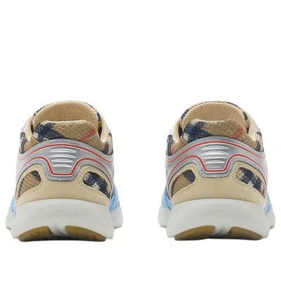 Burberry Check Polyester Sneaker In Multi