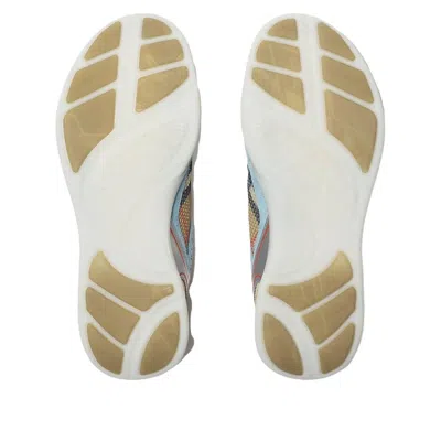 Burberry Check Polyester Sneaker In Multi