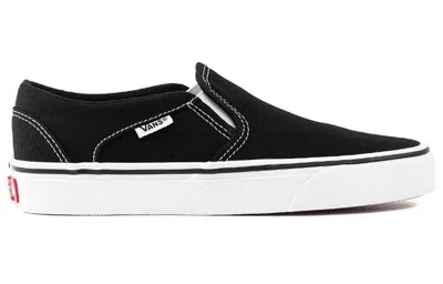 Vans Asher Sneaker In Black