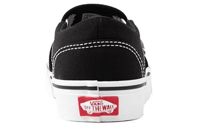 Vans Asher Sneaker In Black