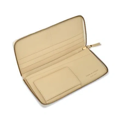 Comme Des Garçons Zipper Wallet In Pattern