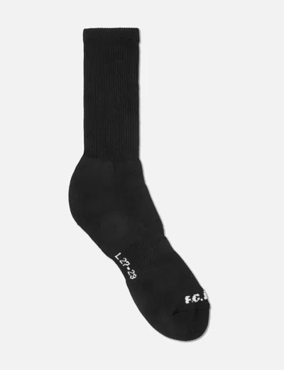 F.c. Real Bristol Authentic Logo Regular Socks In Black