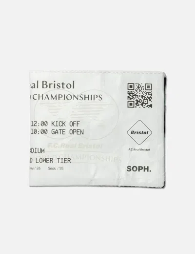 F.c. Real Bristol Ticket Mini Wallet