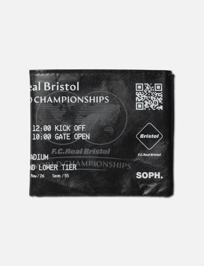 F.c. Real Bristol Ticket Mini Wallet