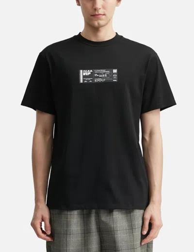 F.c. Real Bristol Ticket T-shirt In Black