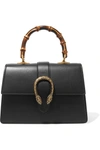 Gucci Dionysus Medium Leather Shoulder Bag In Black