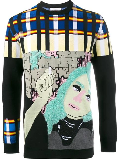 Jw Anderson Puzzle Graphic Jumper - Multicolour