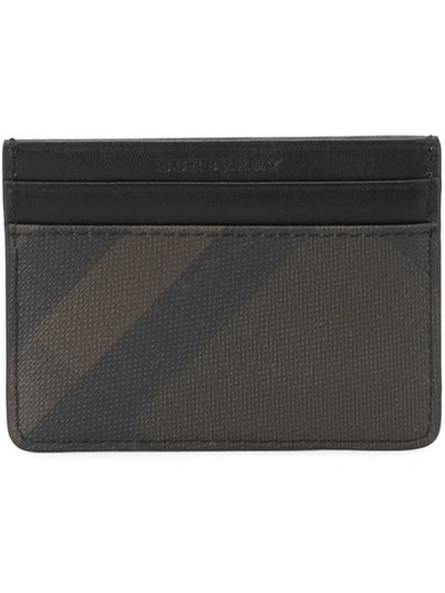 Burberry London Check Card Case - Brown