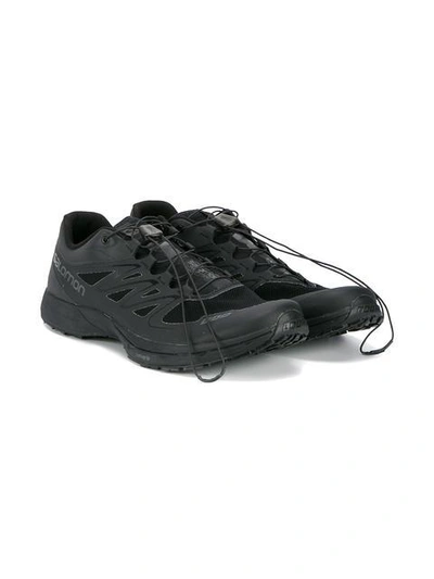 Shop Salomon S/lab Sense 5 Ultra Sneakers - Black