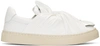 PORTS 1961 White Bow Slip-On Sneakers