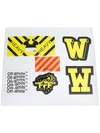 OFF-WHITE multiple stickers,OMSK001S17408123018811859182