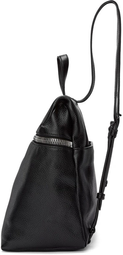 Shop Kara Black Large Leather Backpack
