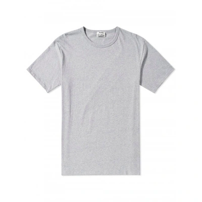 Acne Studios Crewneck T-shirt Zinc Grey Melange