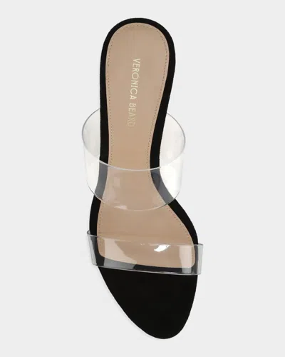 Veronica Beard 75mm Asha Mule Sandals In Black