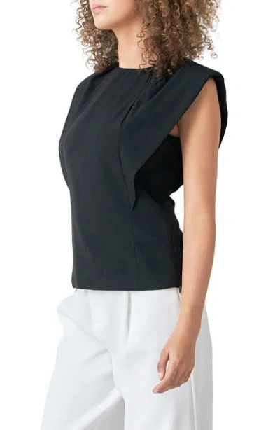 Endless Rose Sleeveless Top In Blue