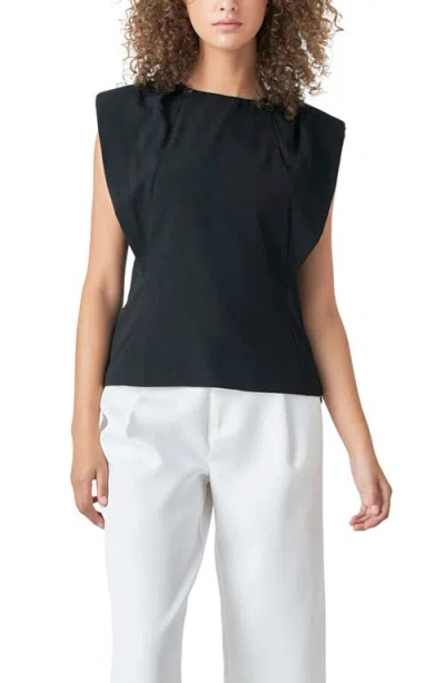 Endless Rose Sleeveless Top In Blue