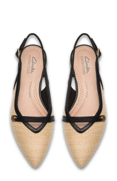 Clarks Natalyn Flat In Brown