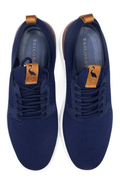 Tailorbyrd Chad Engineered Knit Sneaker In Blue
