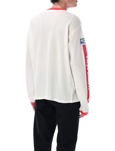 Represent Crew Neck Long Sleeves Graphic Print Trim In Multi