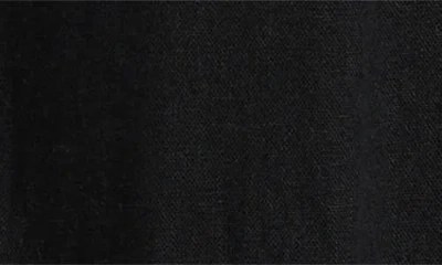 Treasure & Bond Cutwork Hem Linen Blend Pull-on Pants In Black