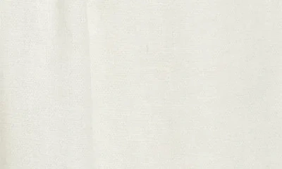 Treasure & Bond Cutwork Hem Linen Blend Pull-on Shorts In Neutral