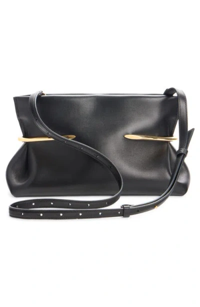 Givenchy Pinch Squeezed Horizontal Tote Bag In Nappa Leather In Black