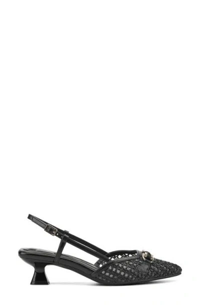 Easy Spirit Hetty Pointed Toe Slingback Pump In Black