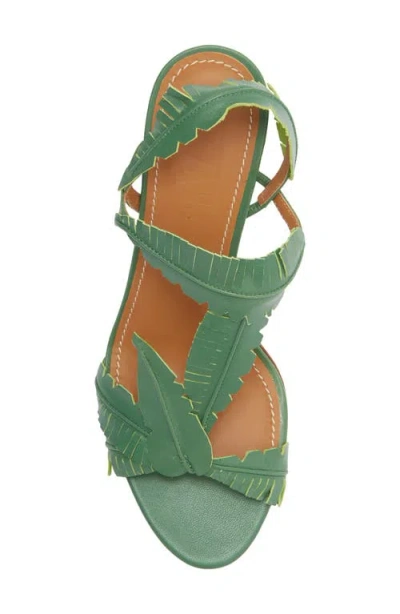 Staud Palm Sandal In Green