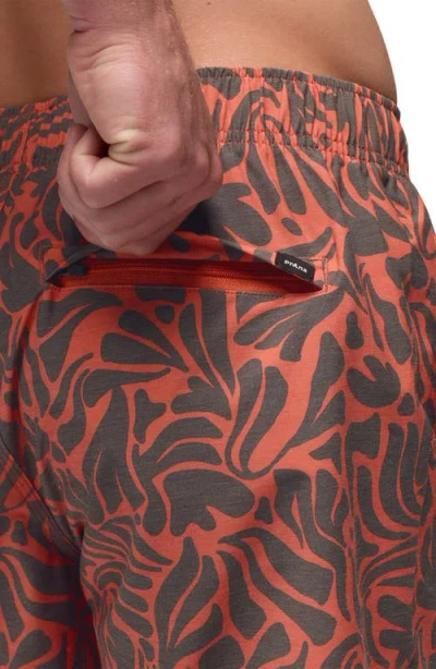 Prana Metric Swim Trunks In Multi