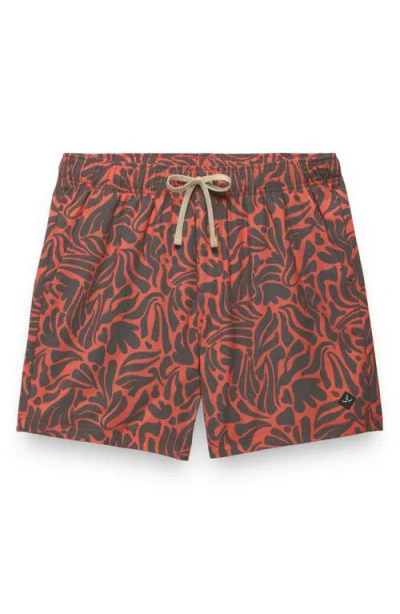 Prana Metric Swim Trunks In Multi