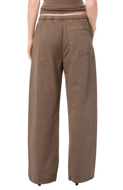 Citizen Of Humanity Aurora Pull On Pants Bezal In Brown