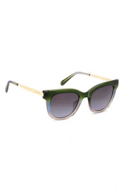 Fossil 51mm Gradient Cat Eye Sunglasses In Multi