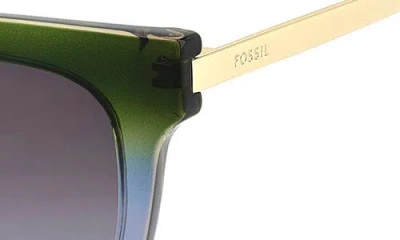 Fossil 51mm Gradient Cat Eye Sunglasses In Multi