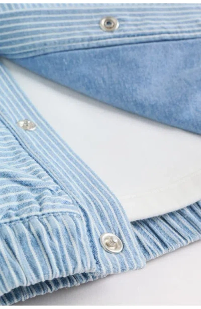 Next T-shirt, Stripe Jacket & Pants Set In Blue