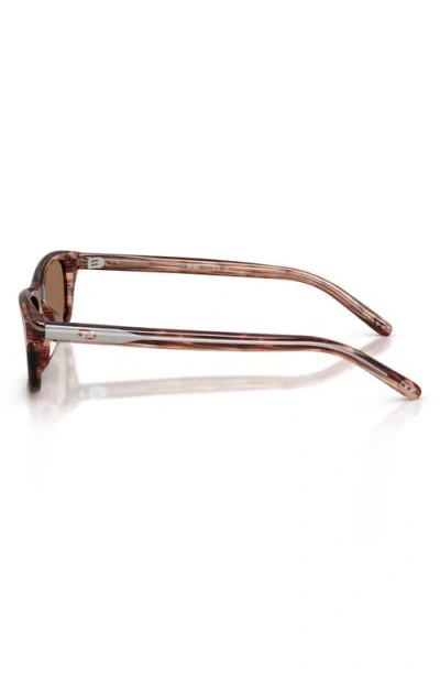 Diesel ® 54mm Rectangular Sunglasses In Brown