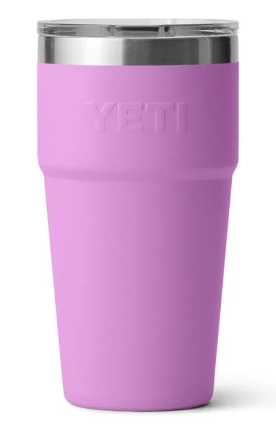 Yeti Rambler 20-ounce Stackable Cup In Purple