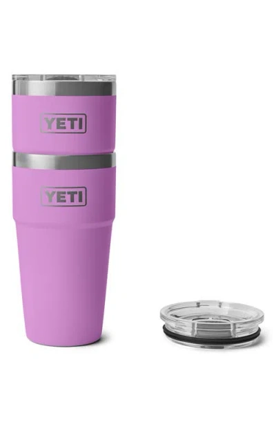 Yeti Rambler 20-ounce Stackable Cup In Purple