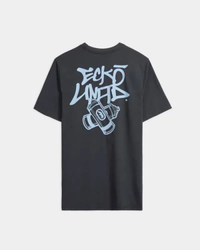 Ecko Spray Can Tee In Gray