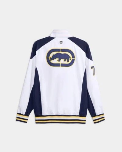 Ecko Track Is Back Jacket In White