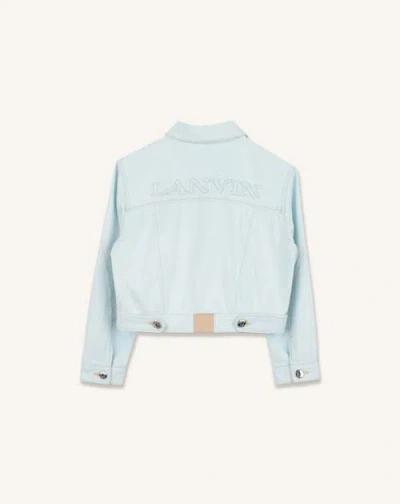 Lanvin Denim Jacket In Blue