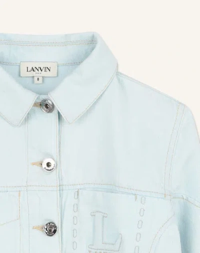Lanvin Denim Jacket In Blue