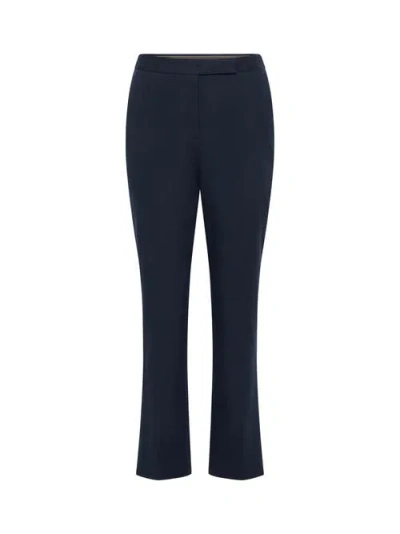 Gerard Darel Auria Straight Leg Pants In Blue